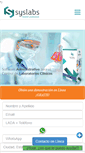 Mobile Screenshot of laboratorios-clinicos.com